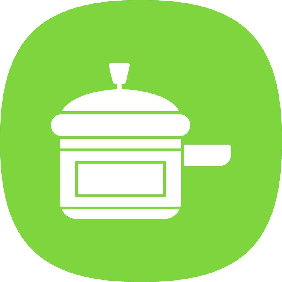 Pressure Cooker Vector Icon Design