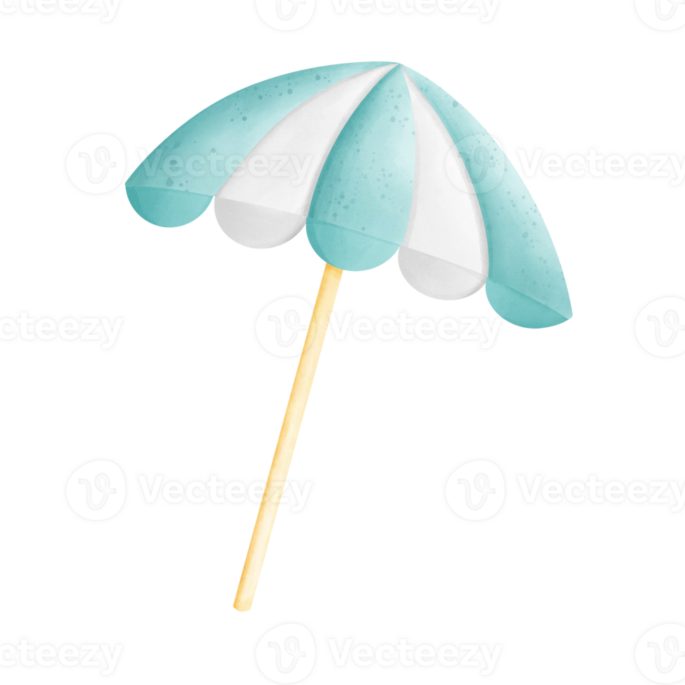 Beach umbrella cartoon drawing png