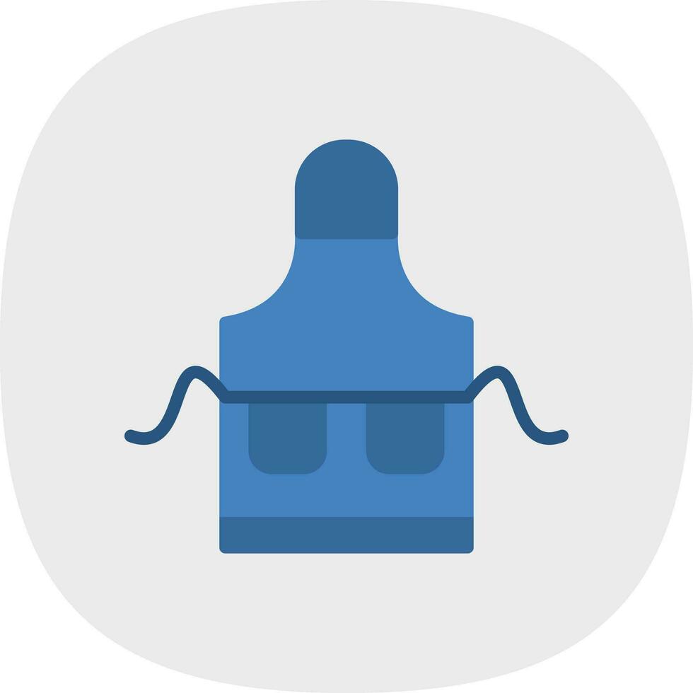Apron Vector Icon Design