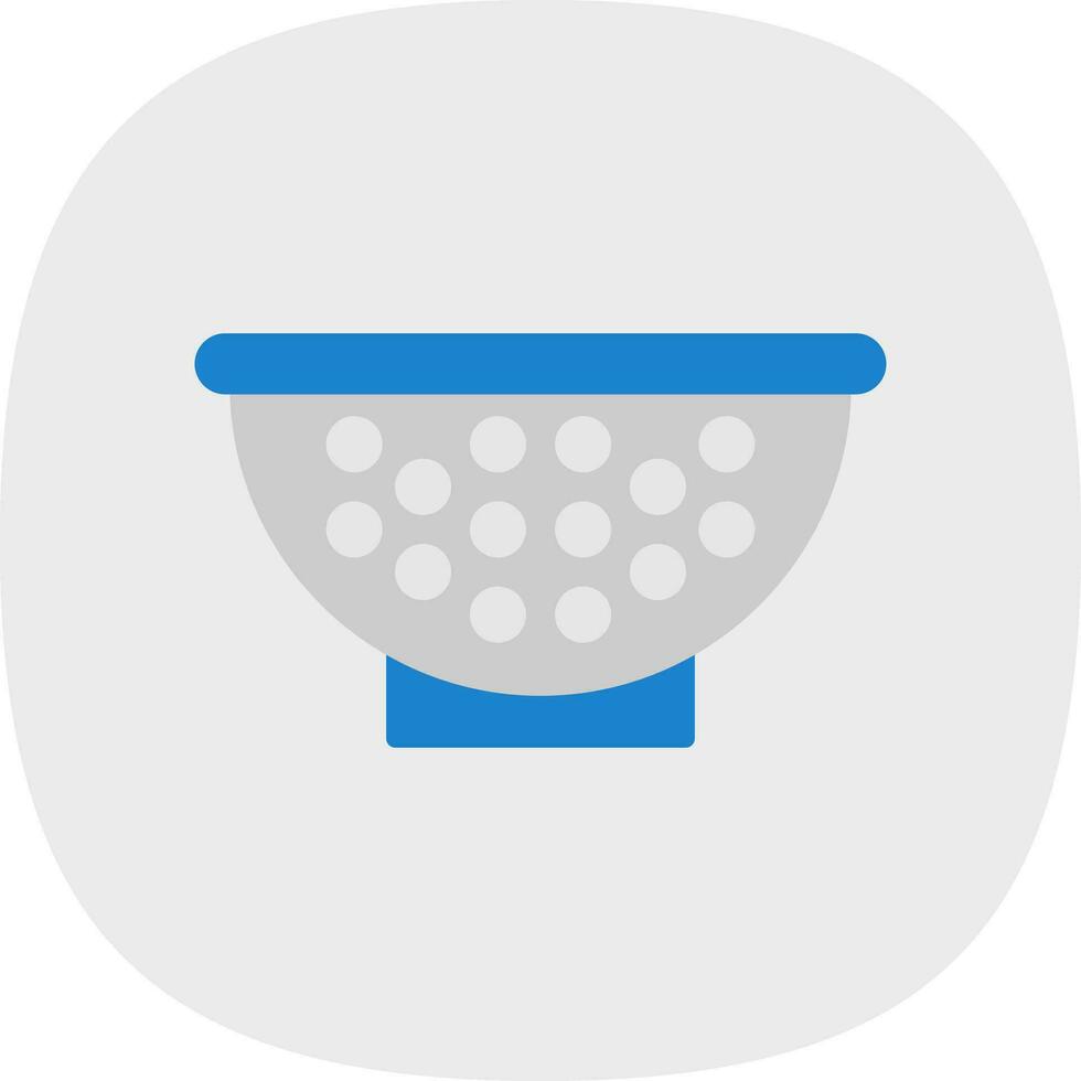 Colander Vector Icon Design