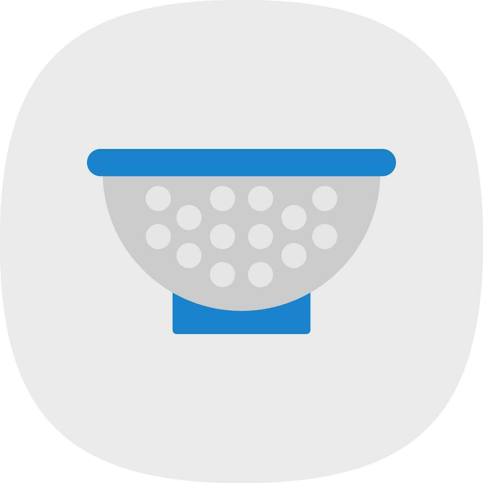 Colander Vector Icon Design