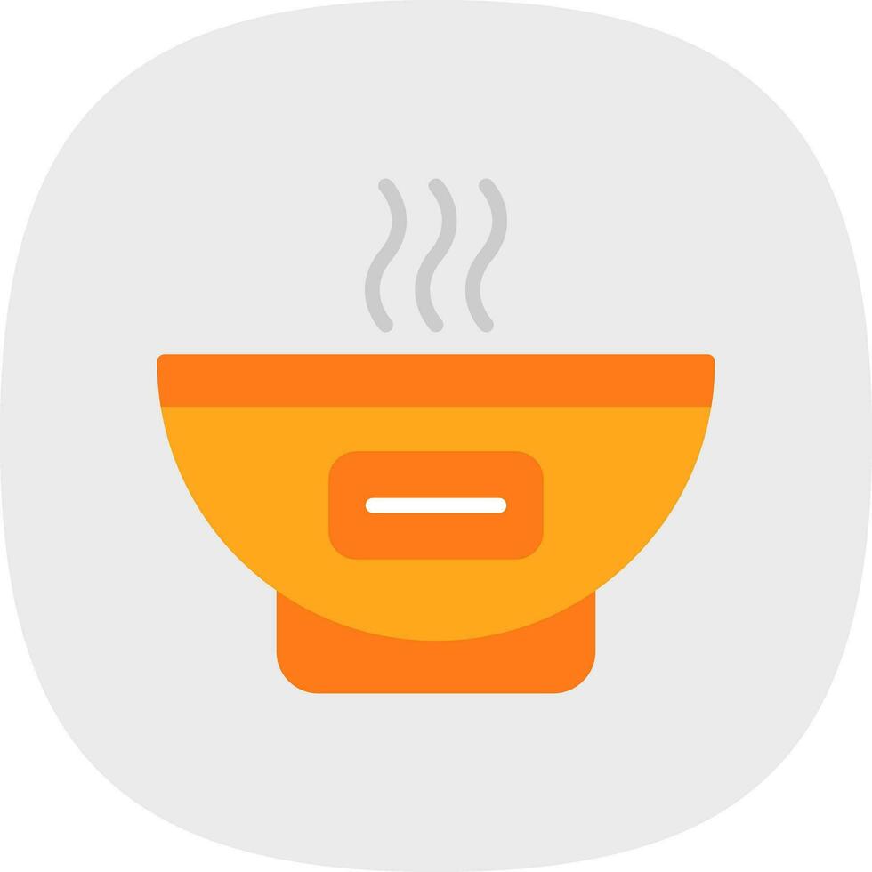 Bowl Vector Icon Design