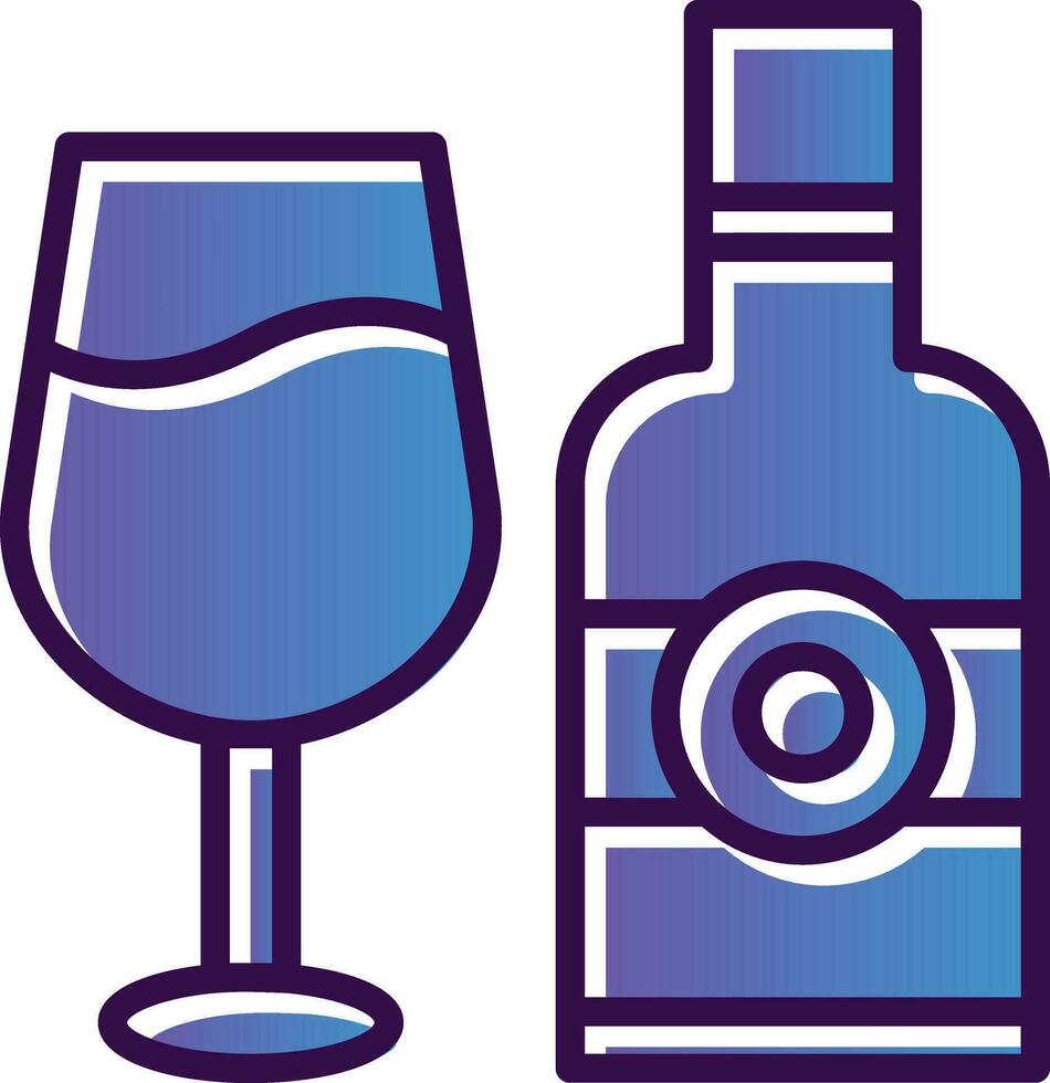 Wine Vector Icon Design