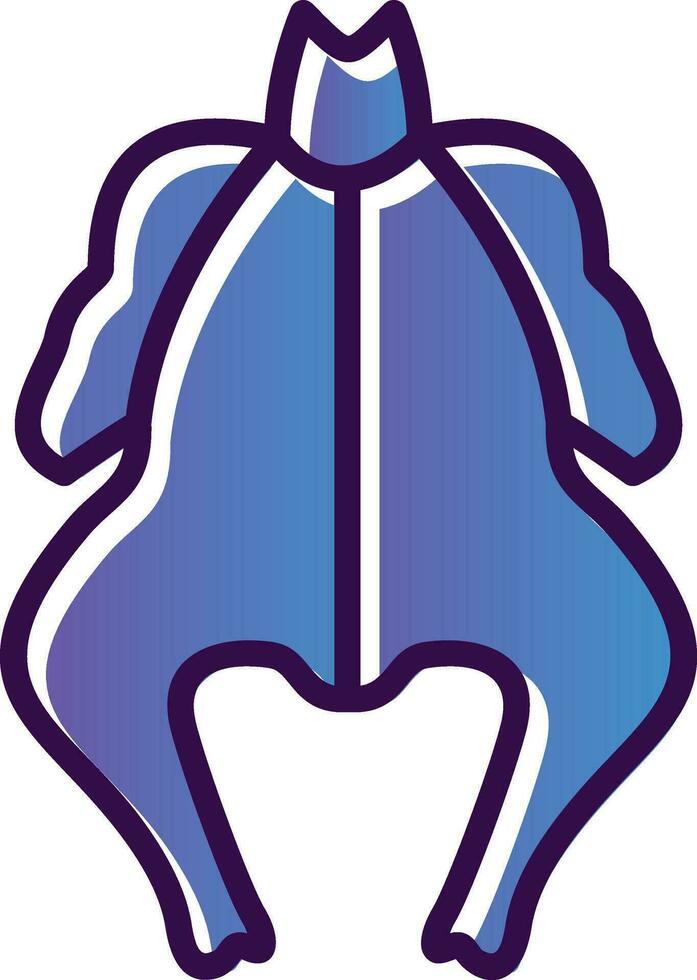 Chicken Vector Icon Design