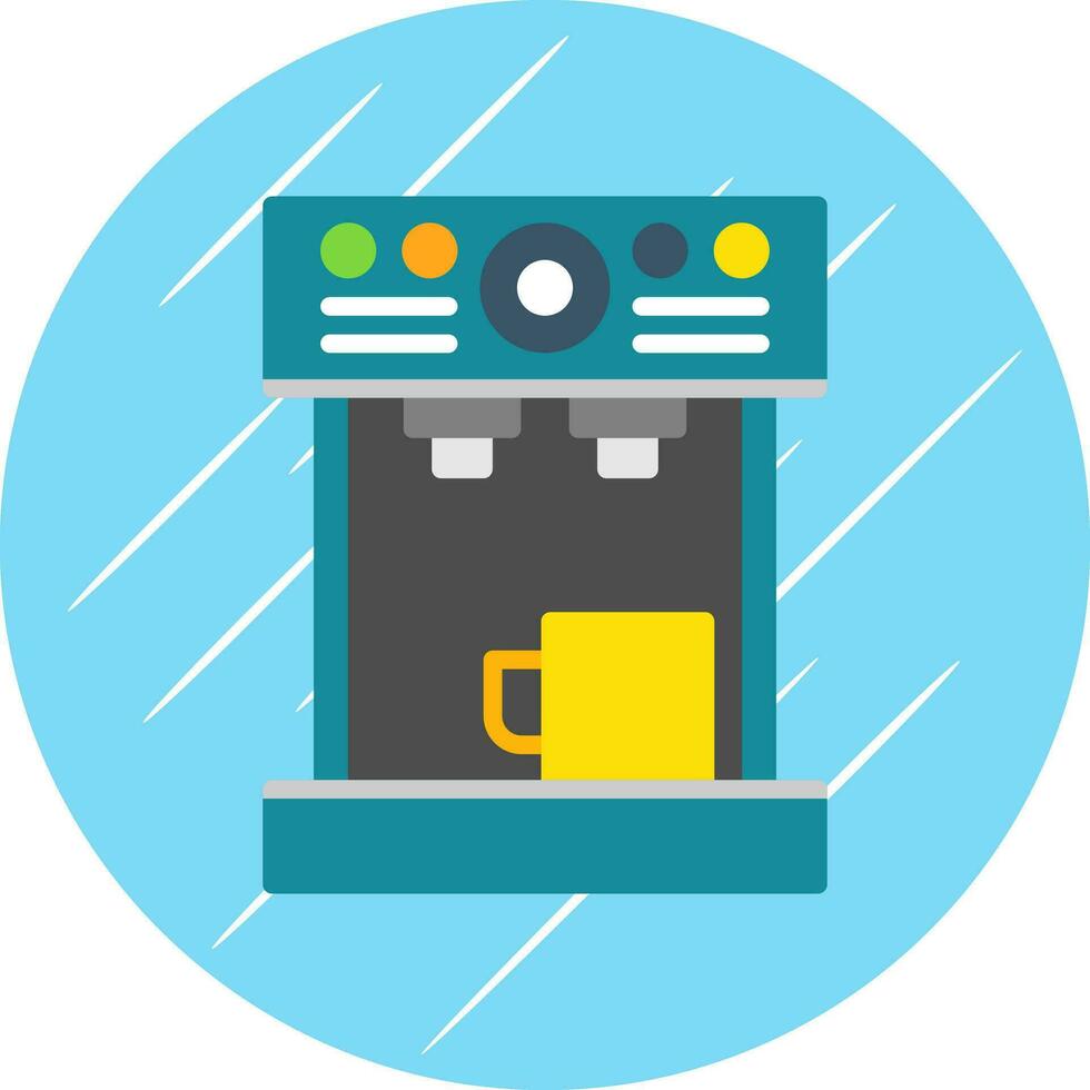 Coffee Machine Vector Icon Design