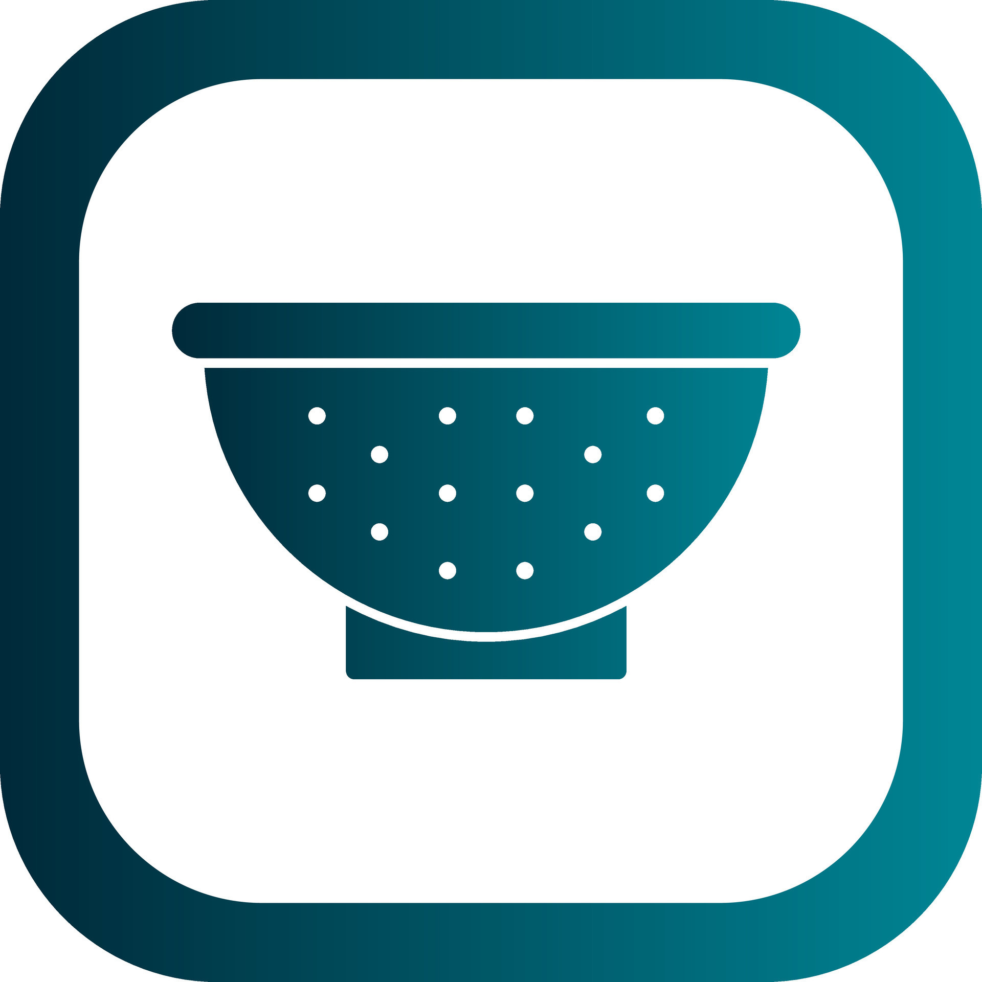 Colander Vector Icon Design 31394292 Vector Art at Vecteezy