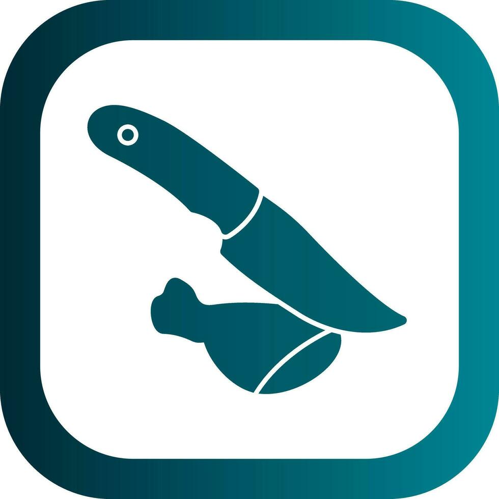 Carving Vector Icon Design