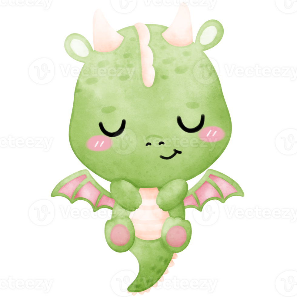 Cute Green Dragon, Dragon 31394306 PNG