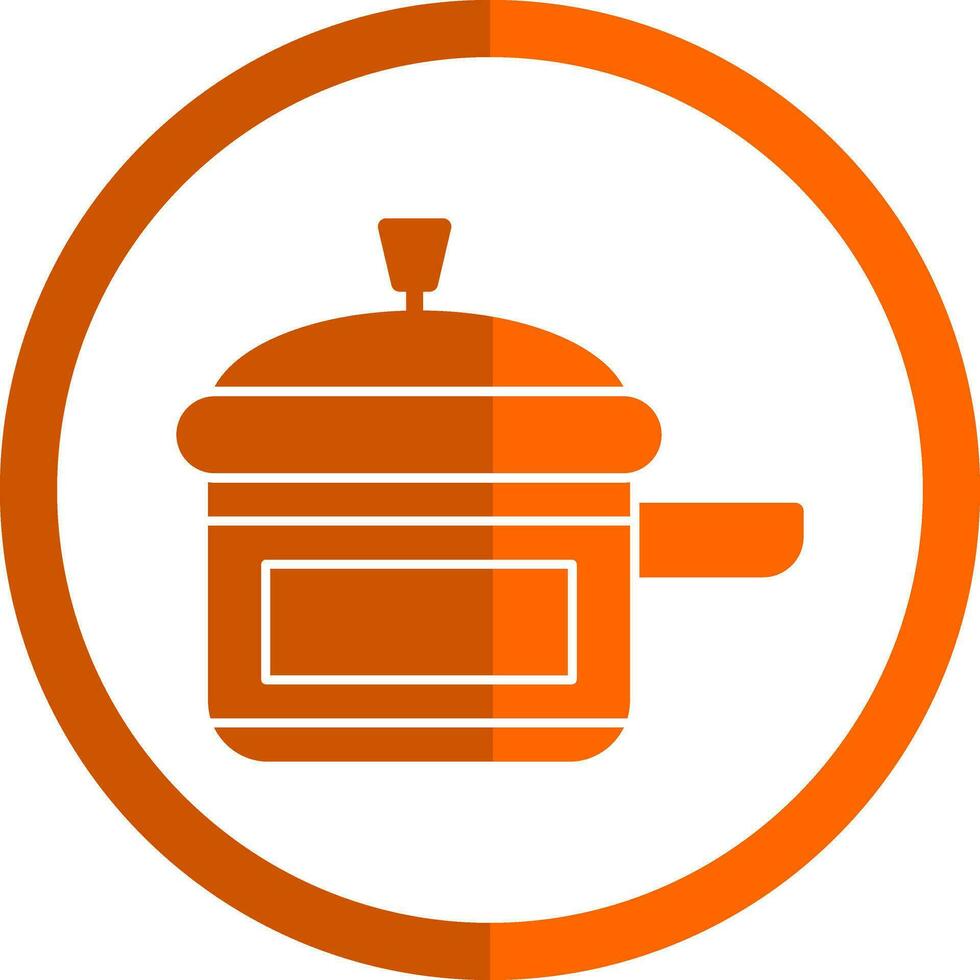 Pressure Cooker Vector Icon Design