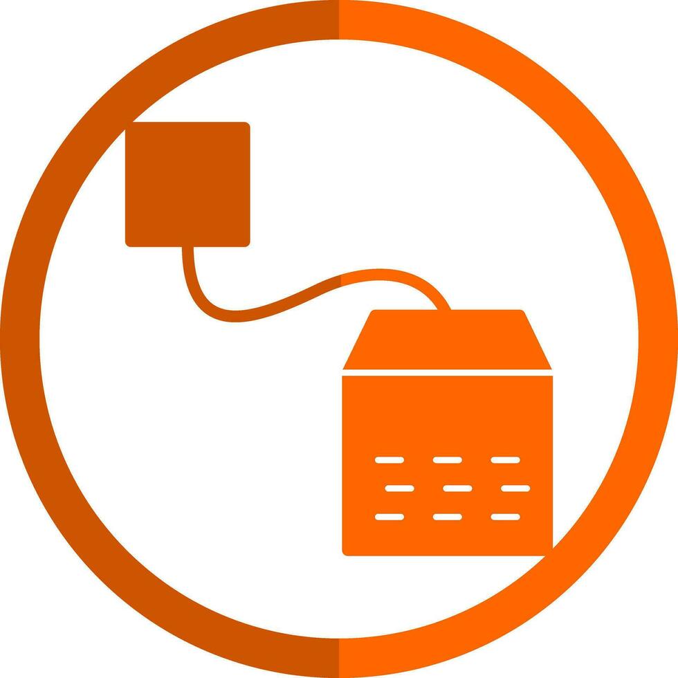 Teabag Vector Icon Design