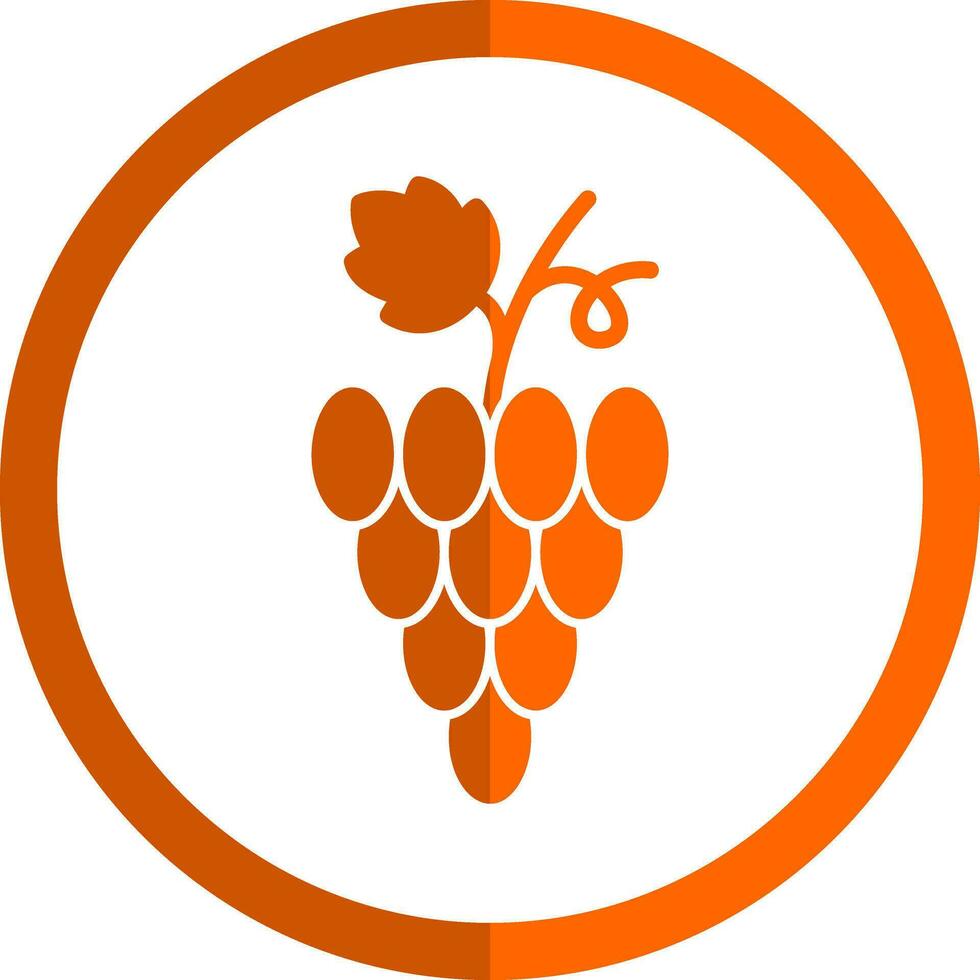 Grapes Vector Icon Design