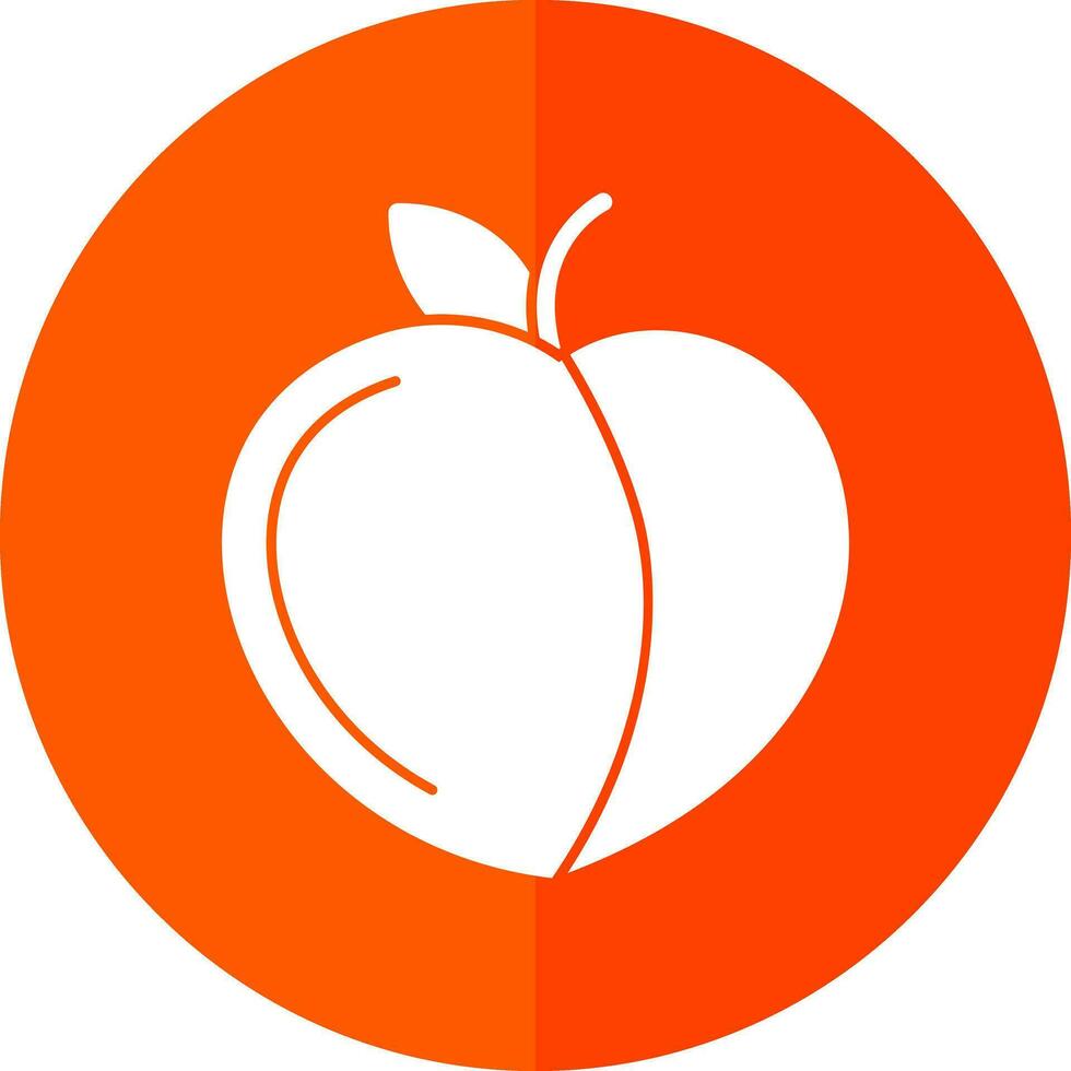 Peach Vector Icon Design