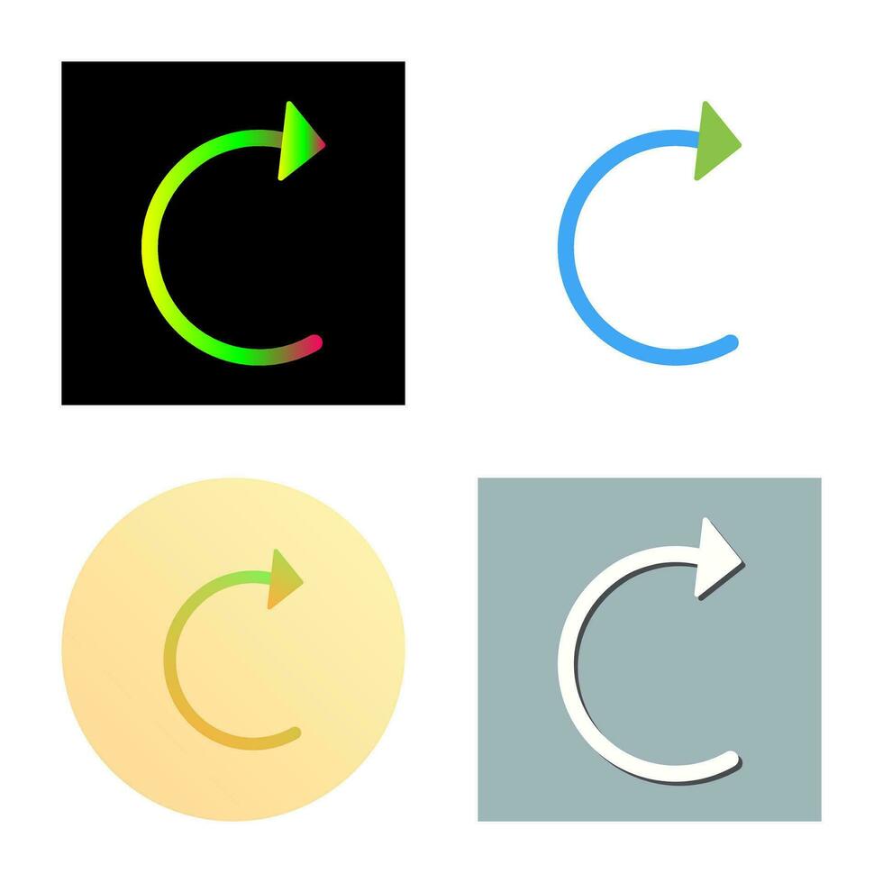 Unique Reload Vector Icon