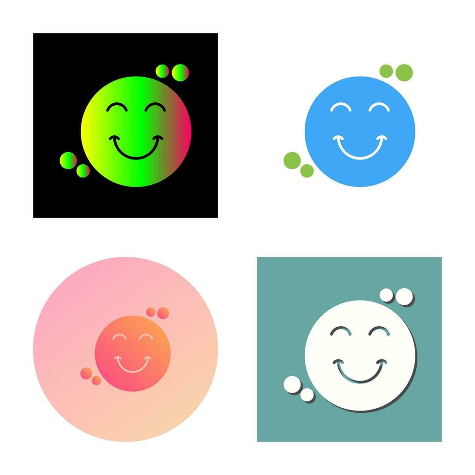 icono de vector de sonrisa