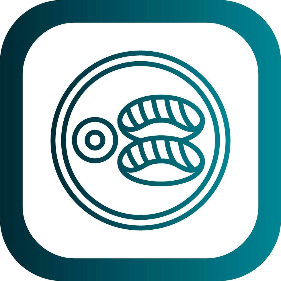Sushi Vector Icon Design