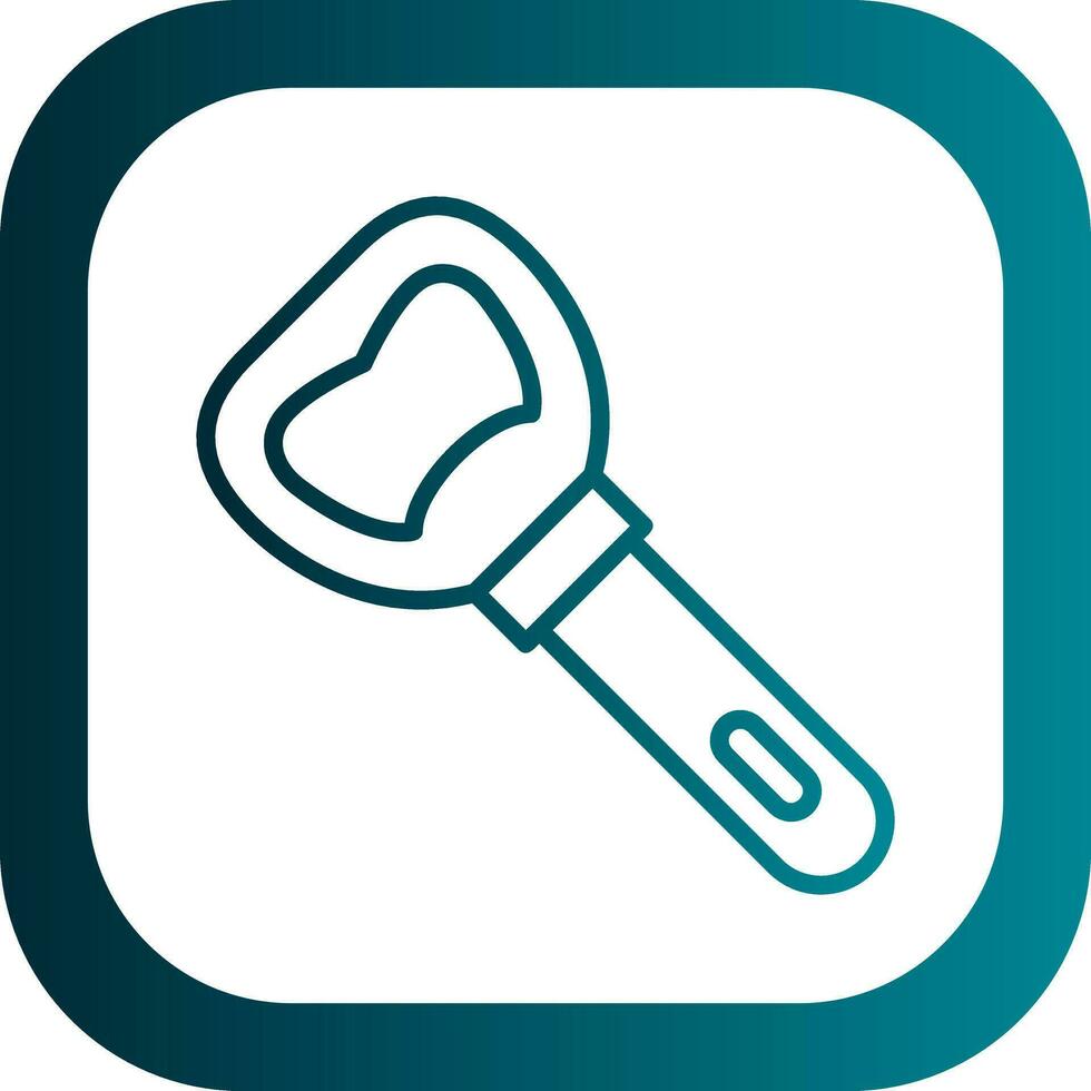 Bottle Opener Vector Icon Design