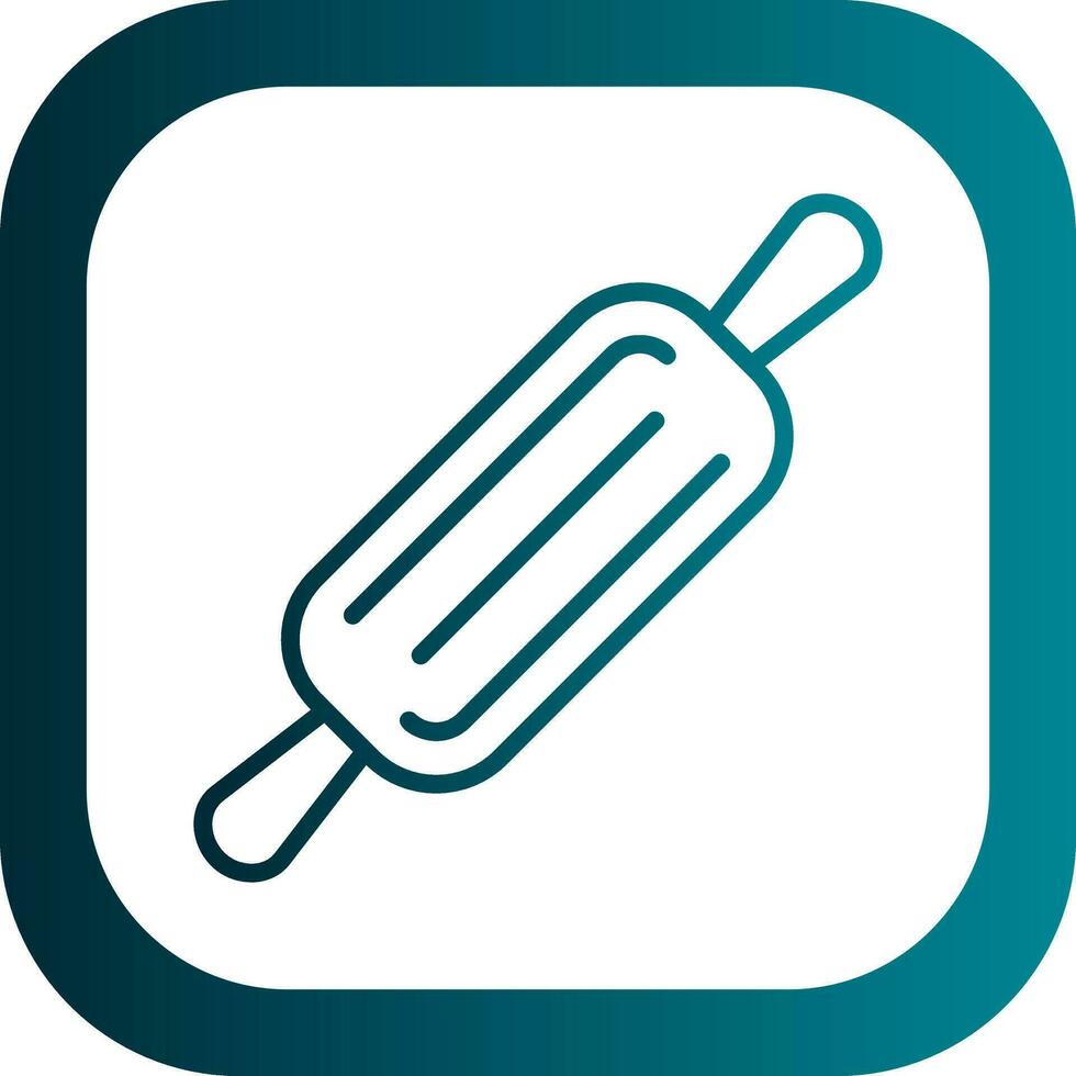 Rolling Pin Vector Icon Design
