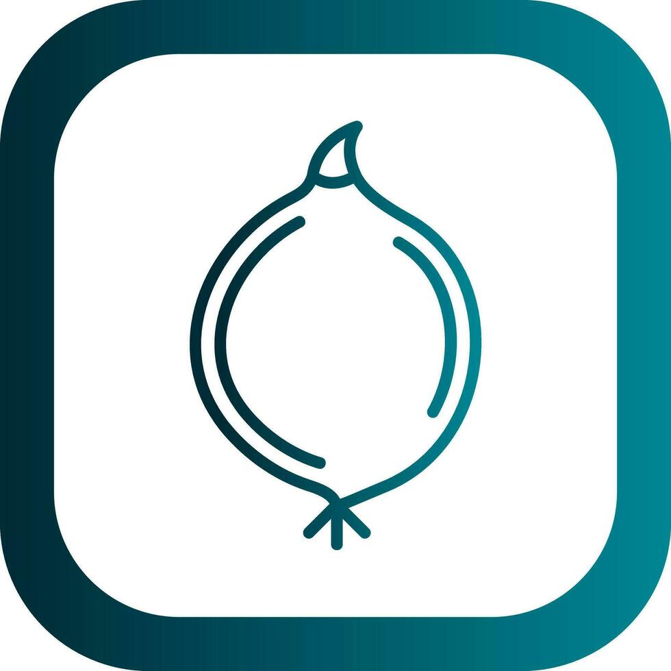 Onion Vector Icon Design