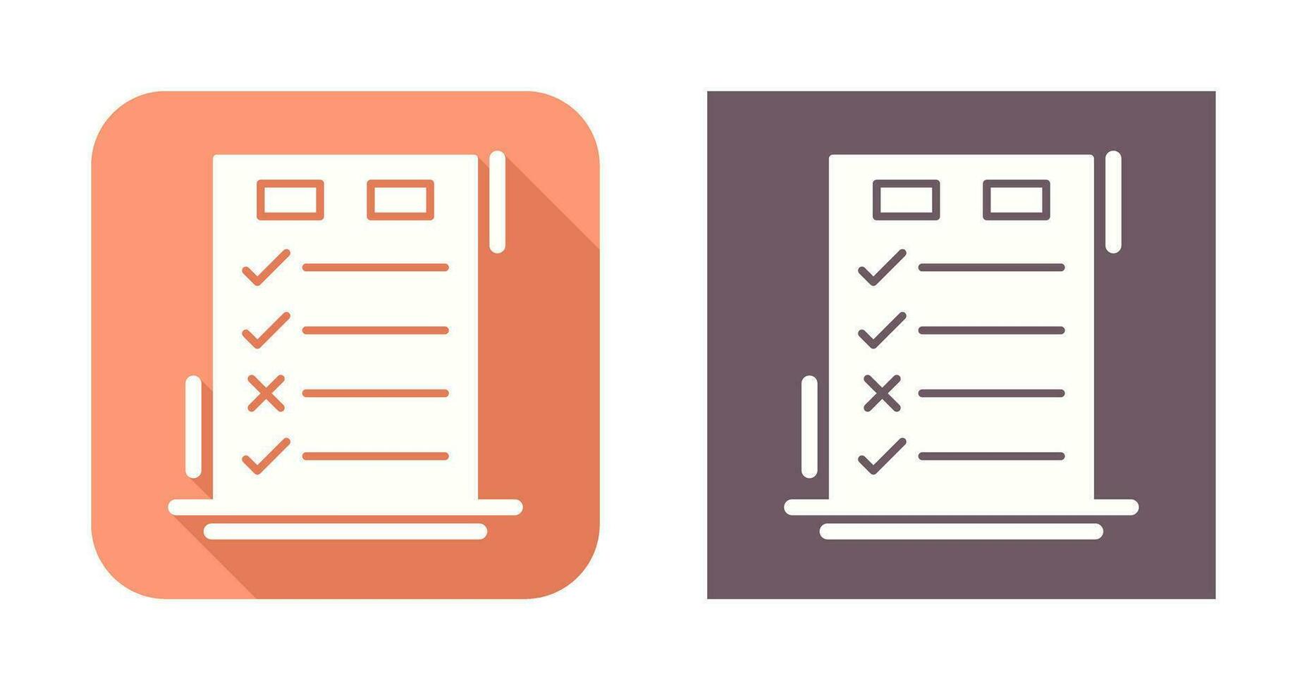 Today to Done CheckList Vector Icon