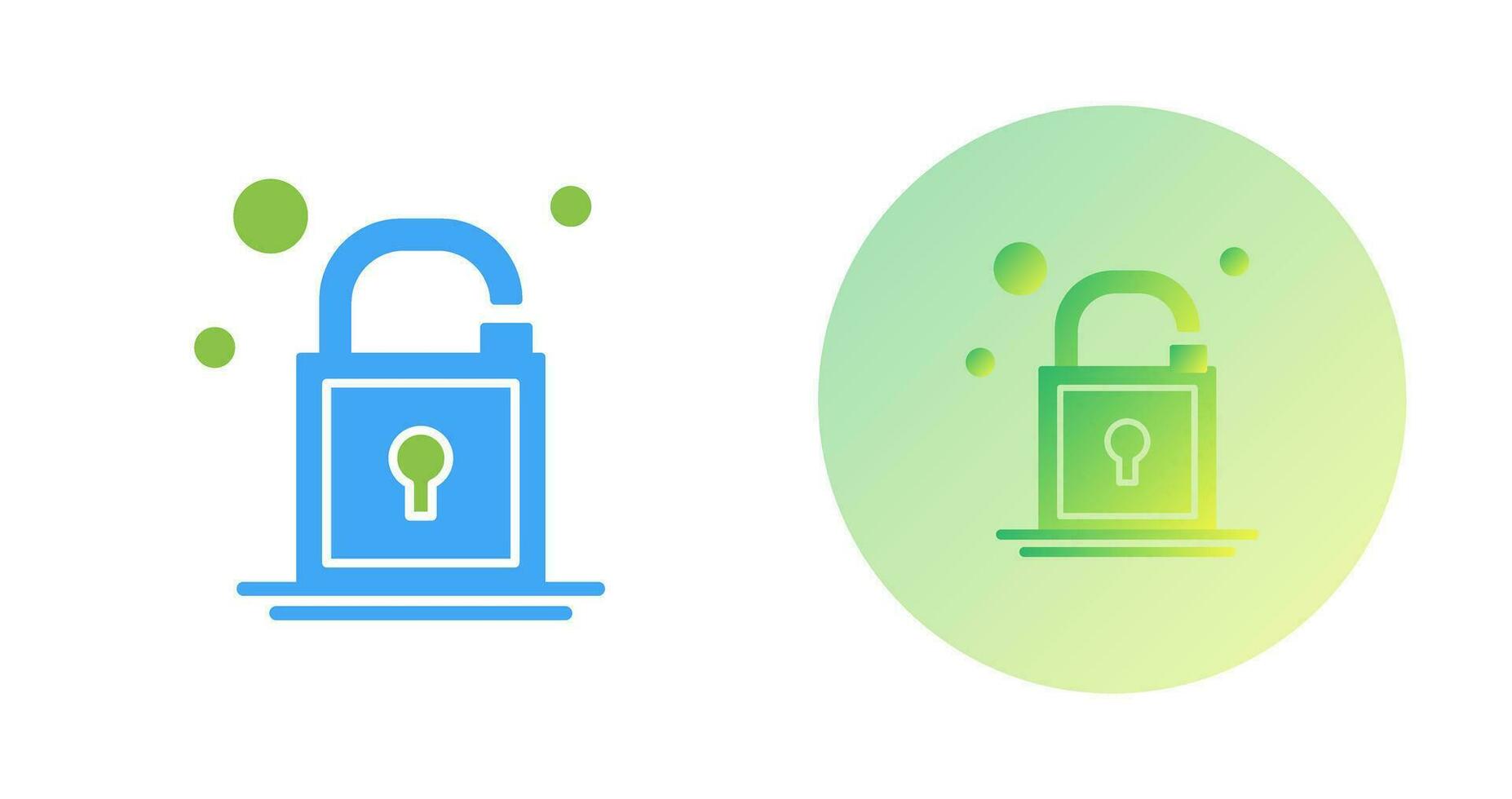 Open Lock Vector Icon
