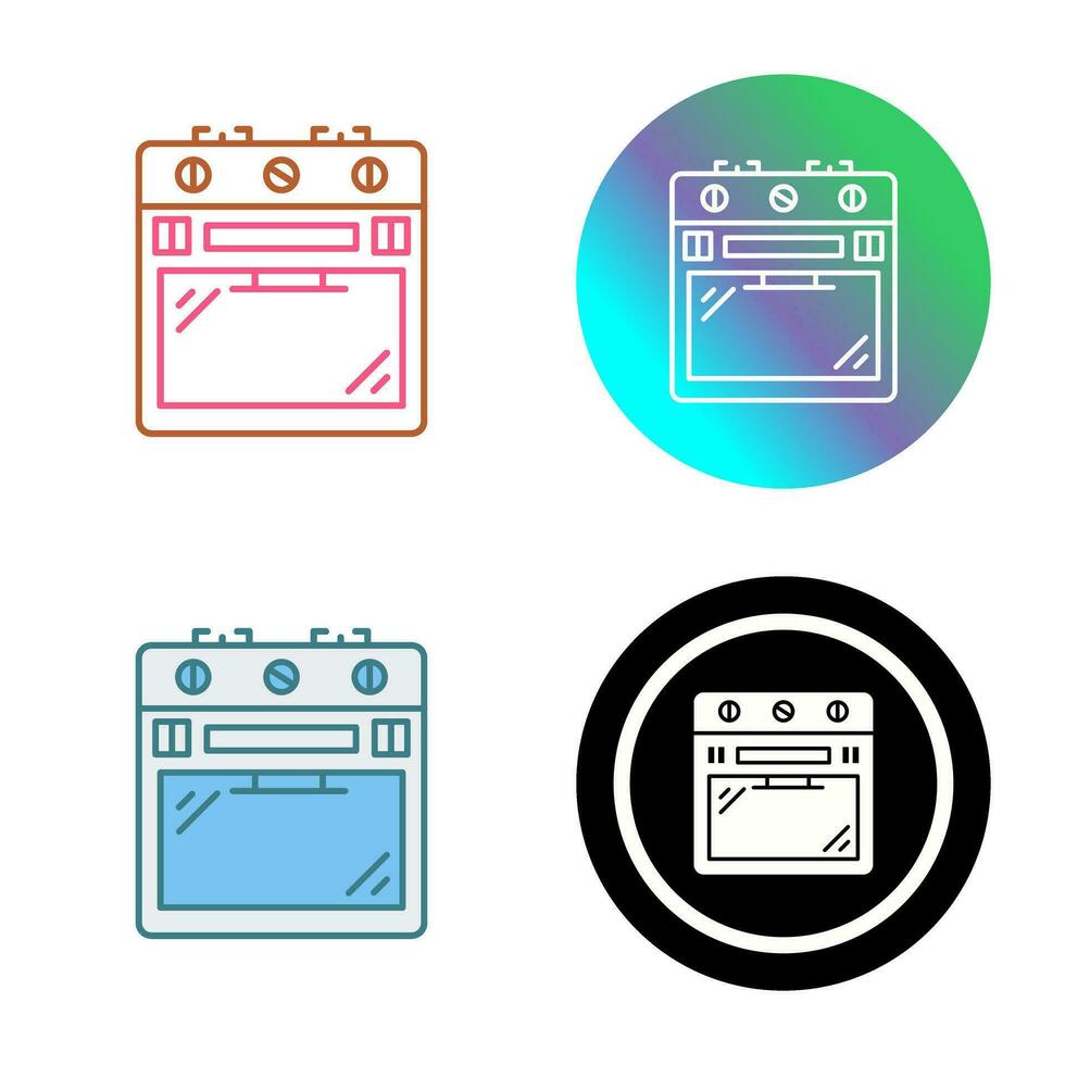 Stove Vector Icon