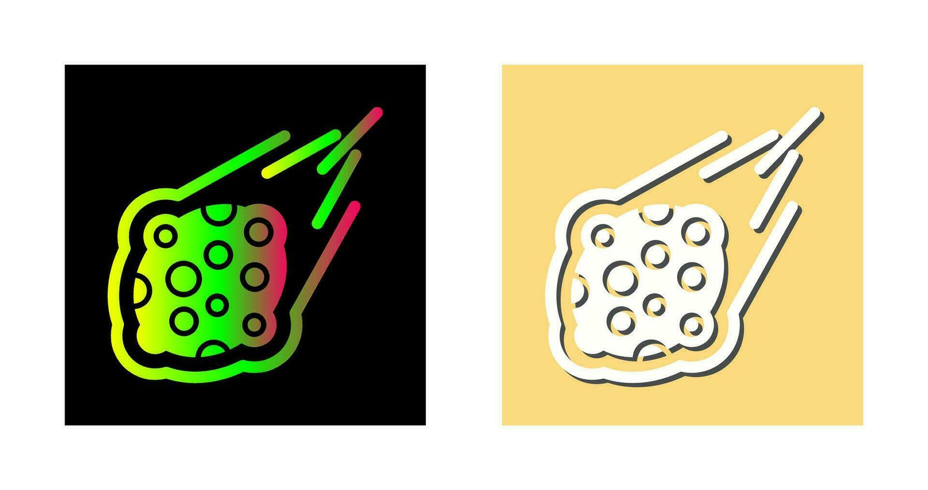 Meteorite Vector Icon
