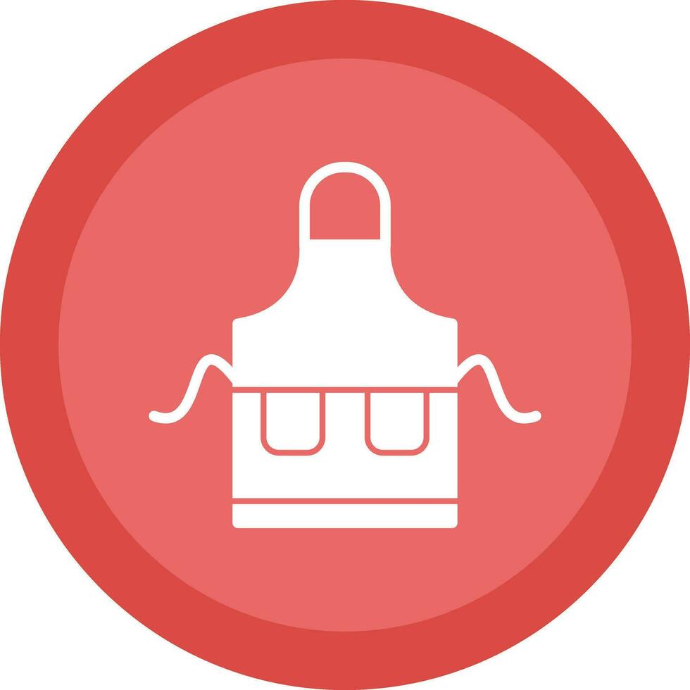 Apron Vector Icon Design