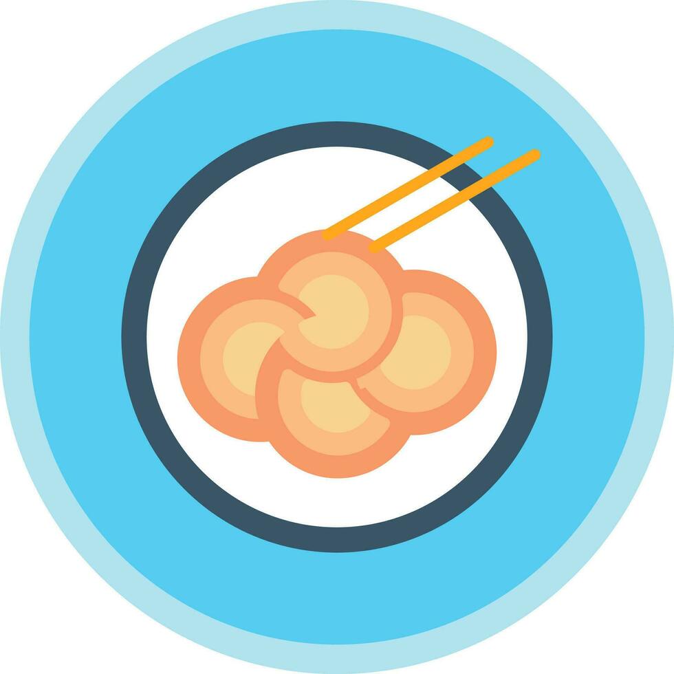 diseño de icono de vector de pasta