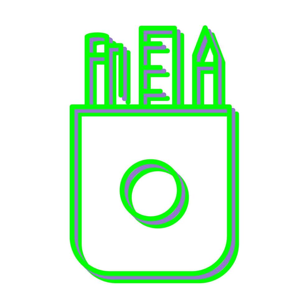 Unique Stationery Vector Icon
