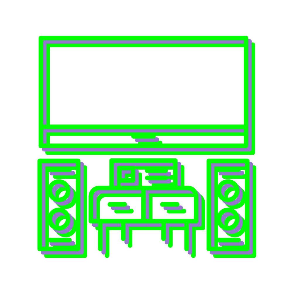 Home Theater Vector Icon