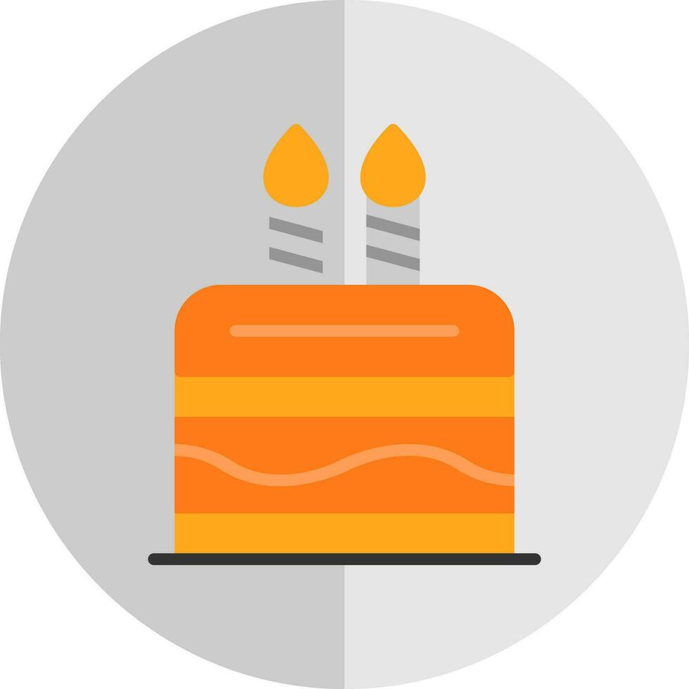 Cake Vector Icon Design