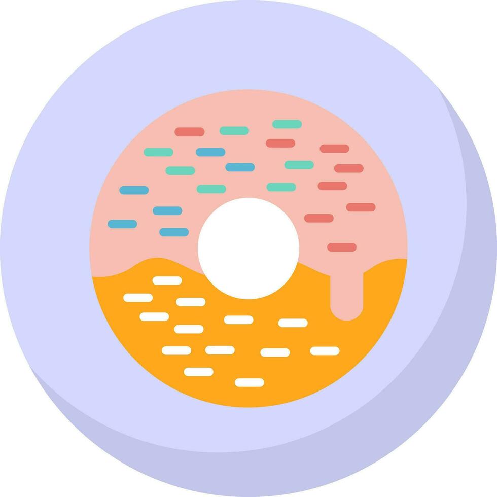 Donut Vector Icon Design