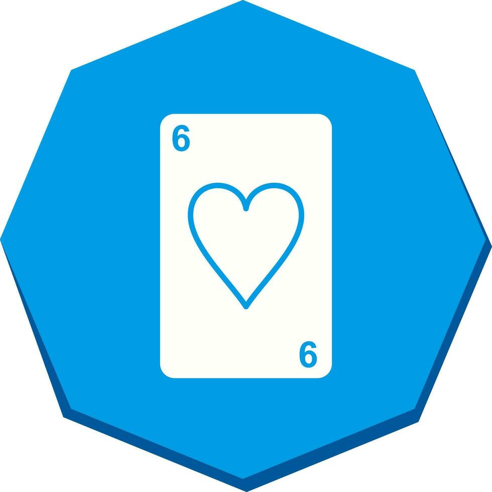 Hearts Card Vector Icon