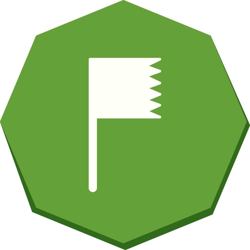 Unique Flag Vector Icon