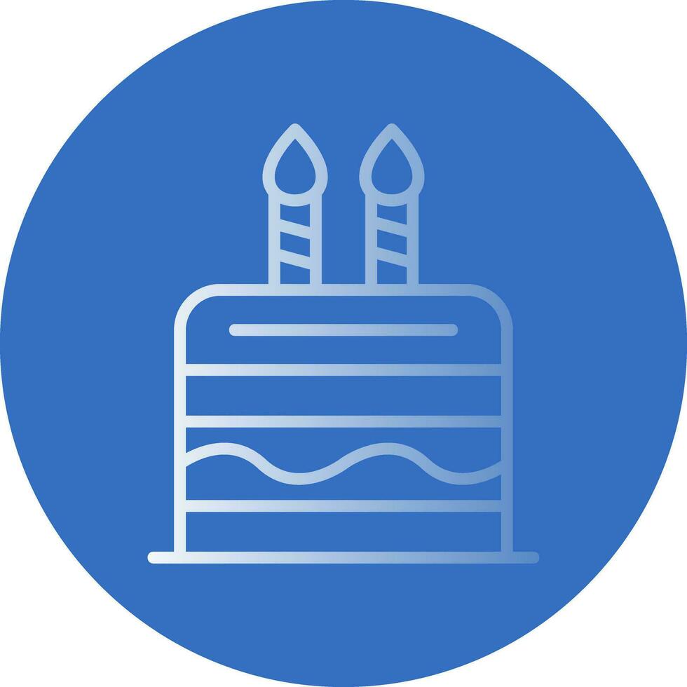 Cake Vector Icon Design
