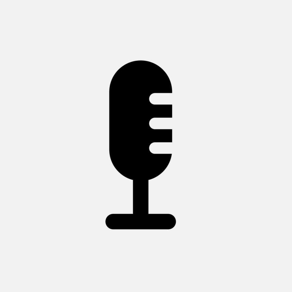 Microphone icon png vector