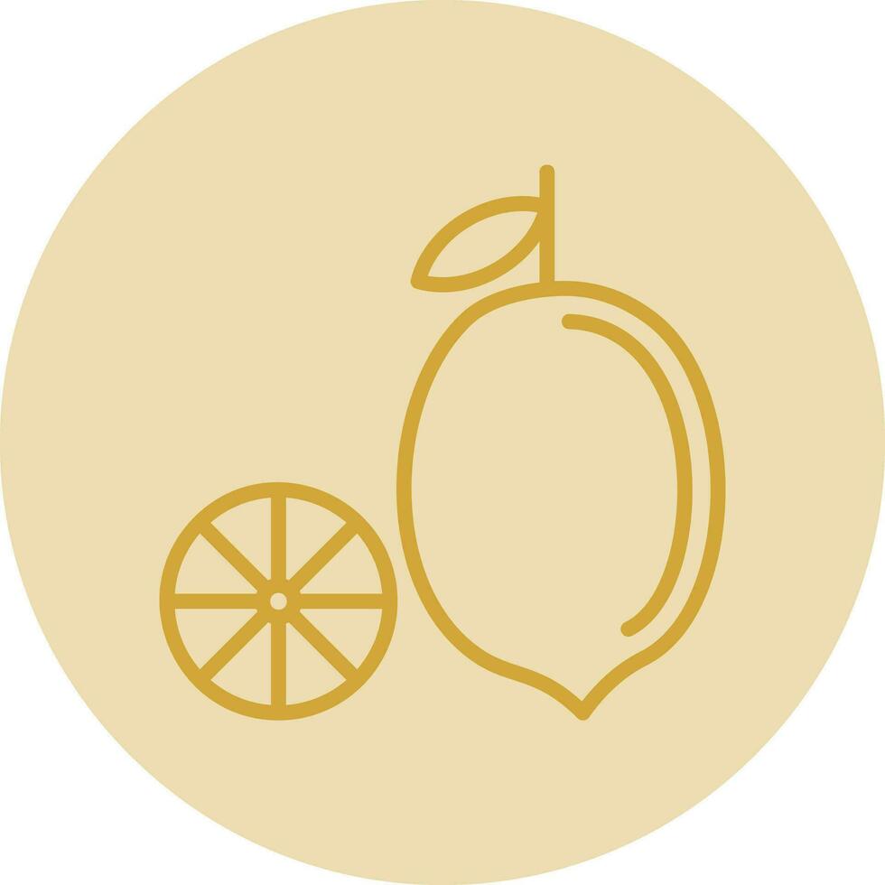 Lemon Vector Icon Design