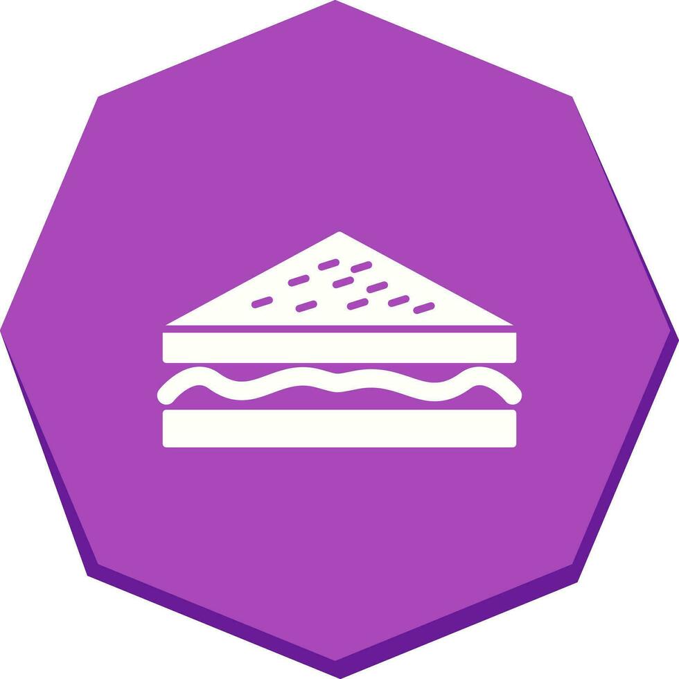Unique Sandwich Vector Icon