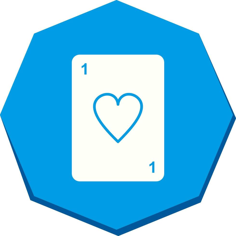 Unique Card Vector Icon