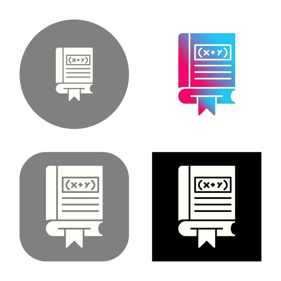 Algebra Vector Icon