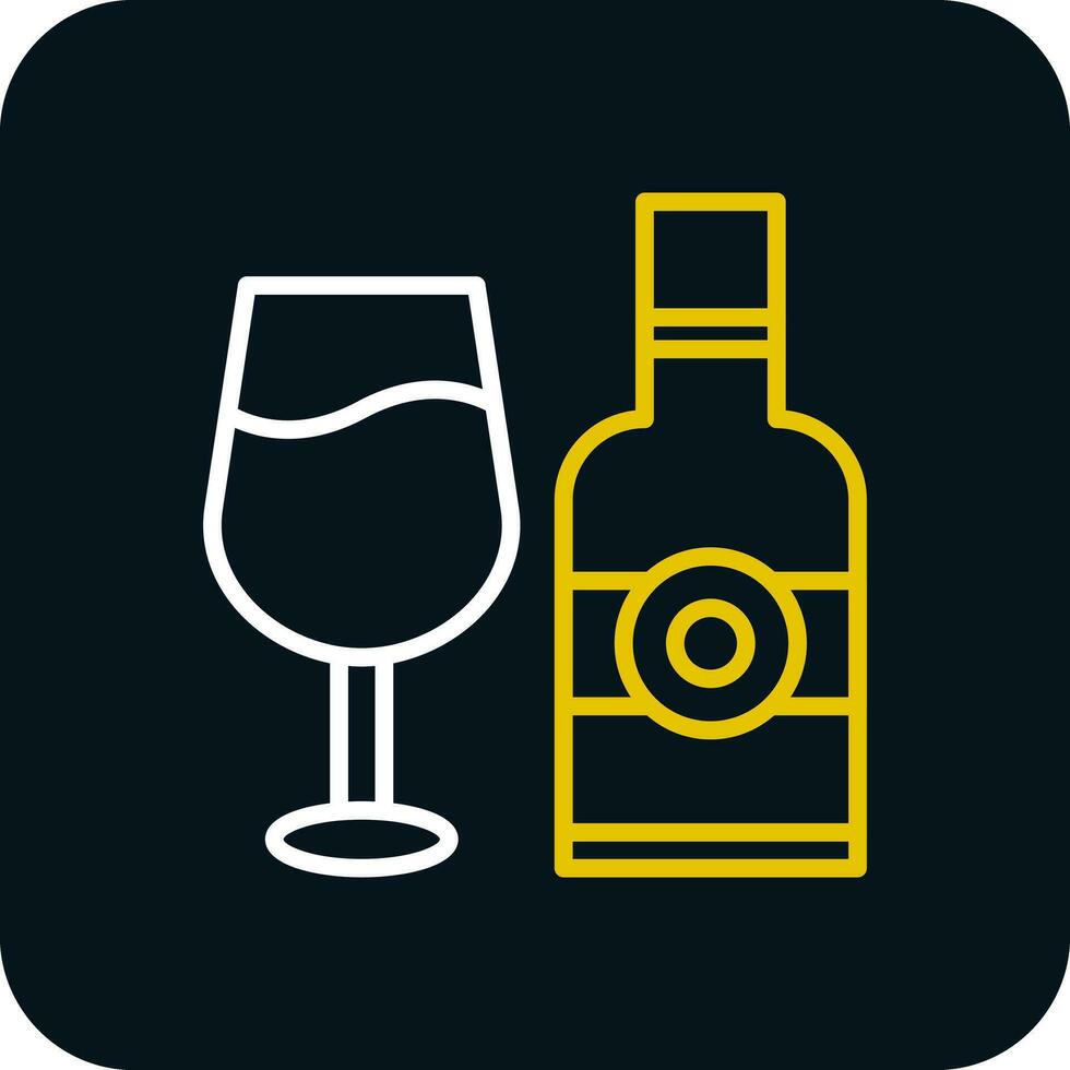 diseño de icono de vector de vino