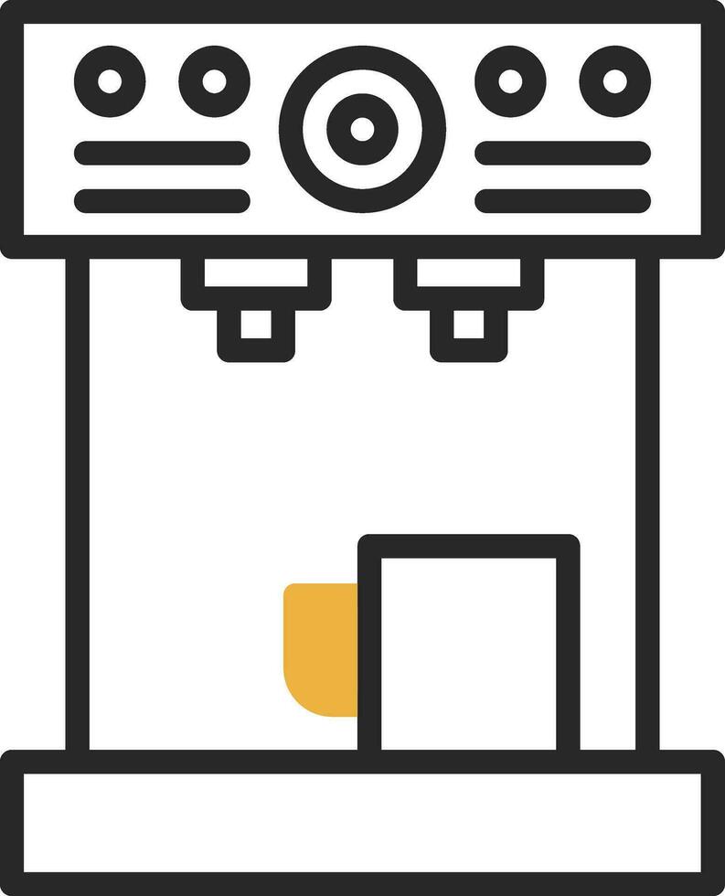 Coffee Machine Vector Icon Design