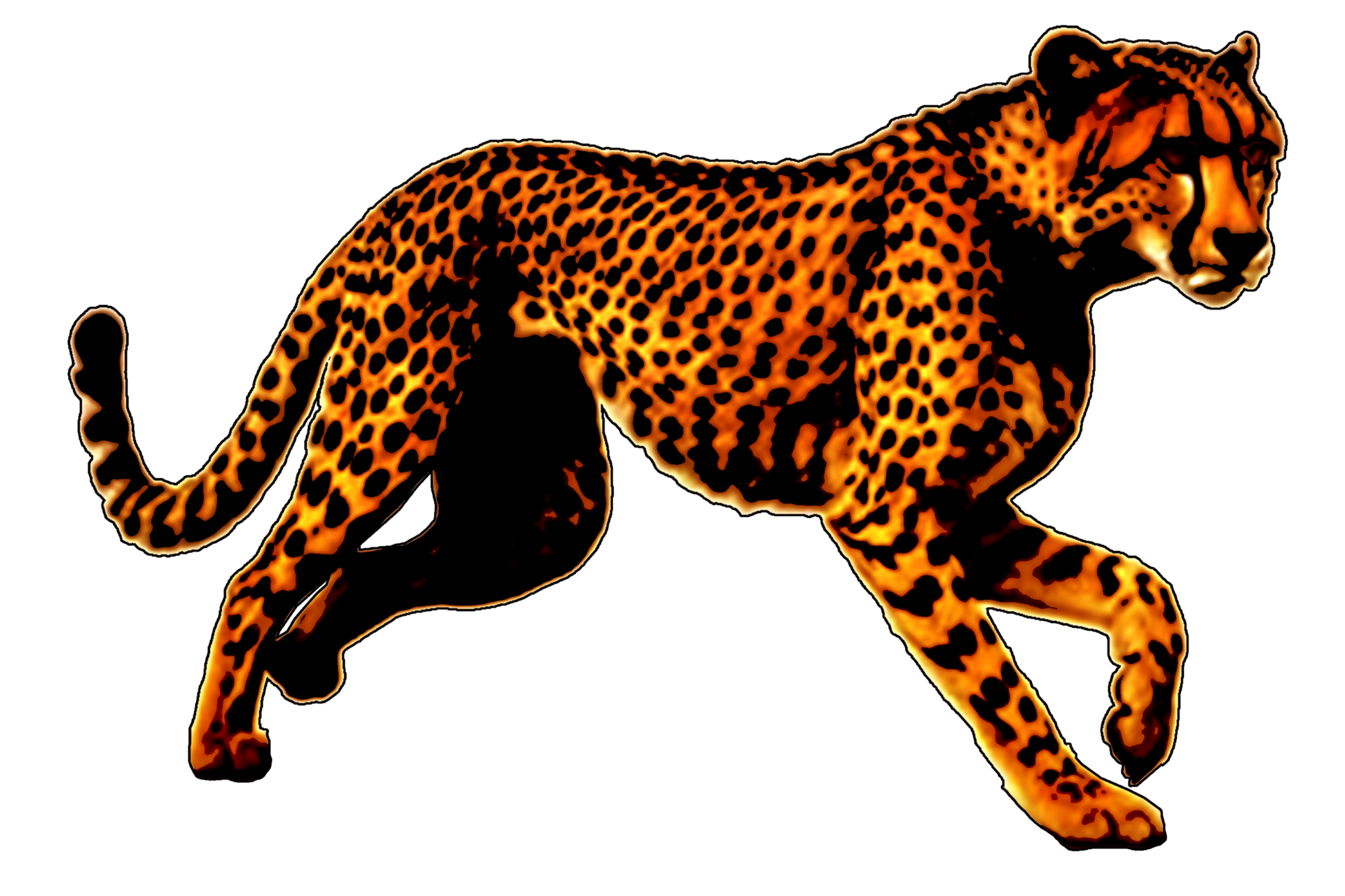 icon clipart cheetah animal wildlife 31398112 PNG