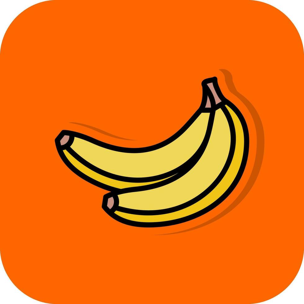 Bananas Vector Icon Design