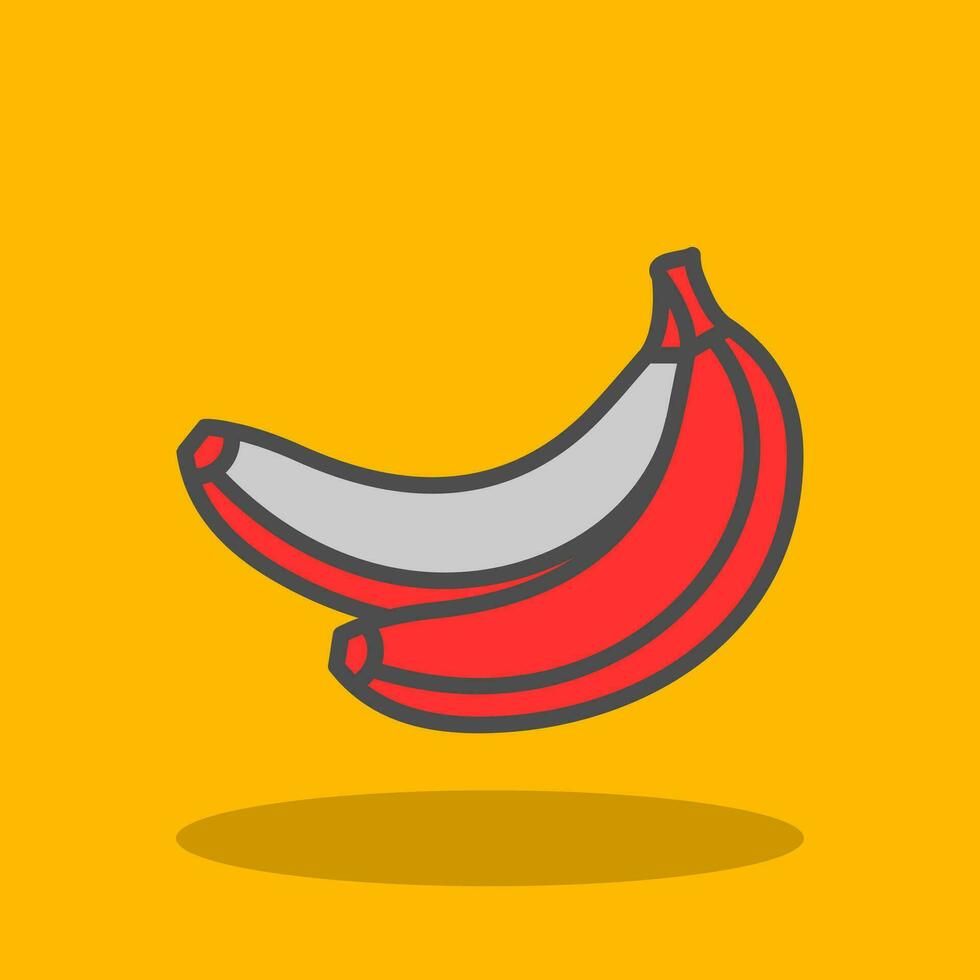 Bananas Vector Icon Design