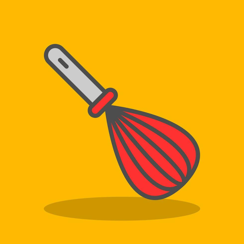 Whisk Vector Icon Design