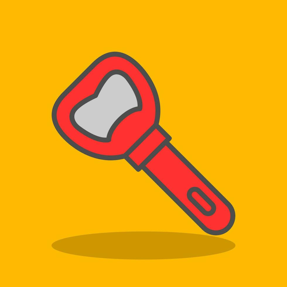 Bottle Opener Vector Icon Design