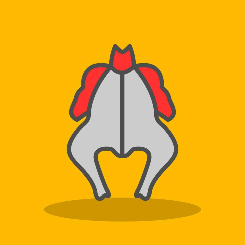 Chicken Vector Icon Design