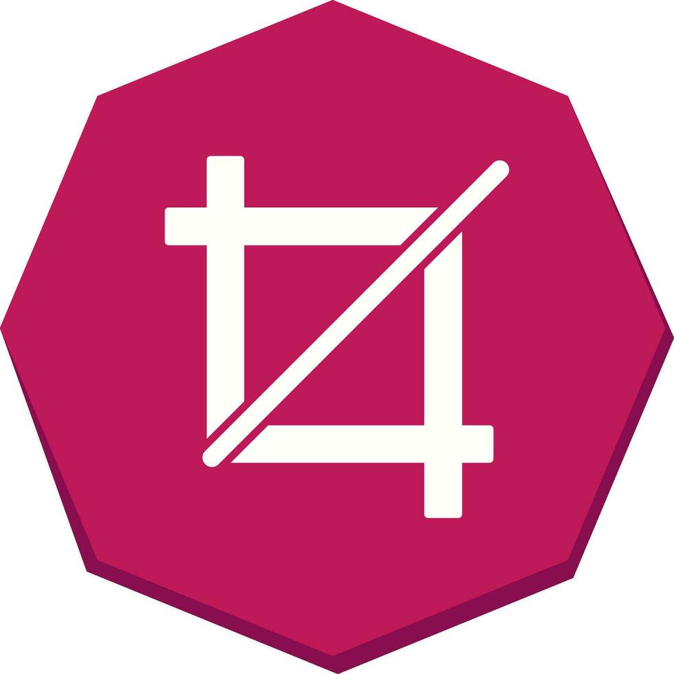 Unique Crop Vector Icon