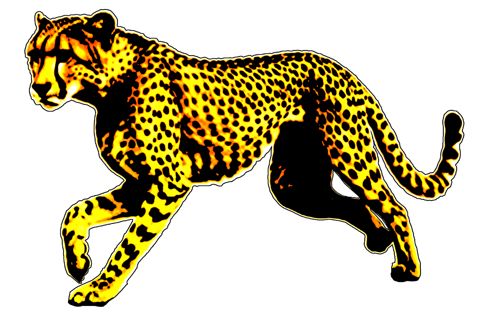 icon clipart cheetah animal wildlife 31398528 PNG